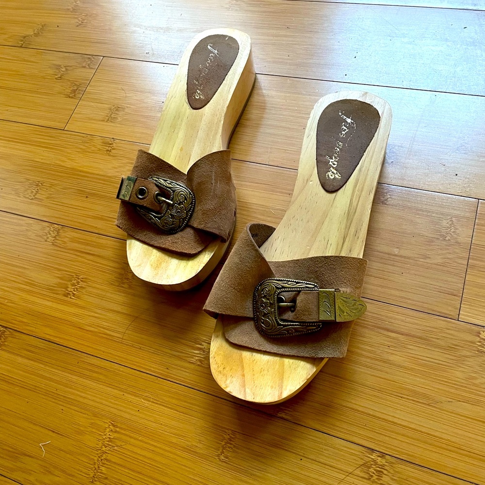**SOLD** Free people westtown slide clog sandals